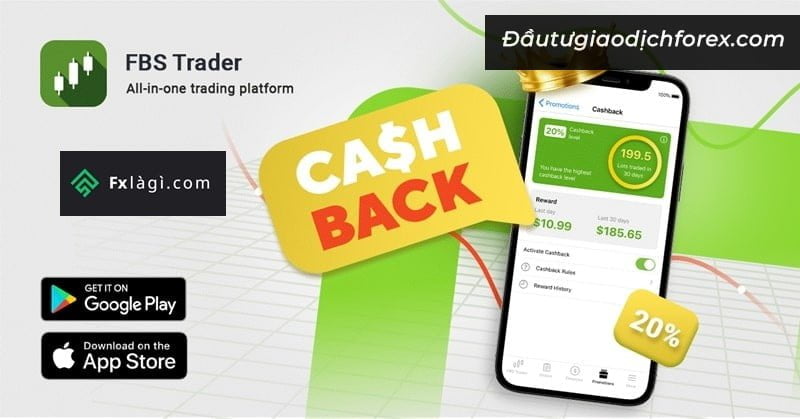 Cashback được xem là một trong những chương trình được nhiều nhà đầu tư đánh giá cao nhất hiện nay tại FBS