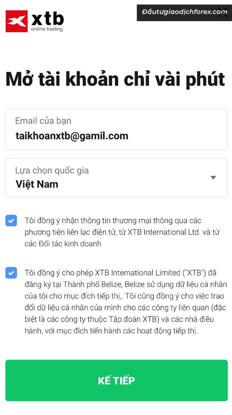 Mở tài khoản kiếm tiền khi giao dịch forex